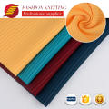 Textile chinois bon marché double face textile pain pain polyester tissu tricot tissu polyester spandex pour robe